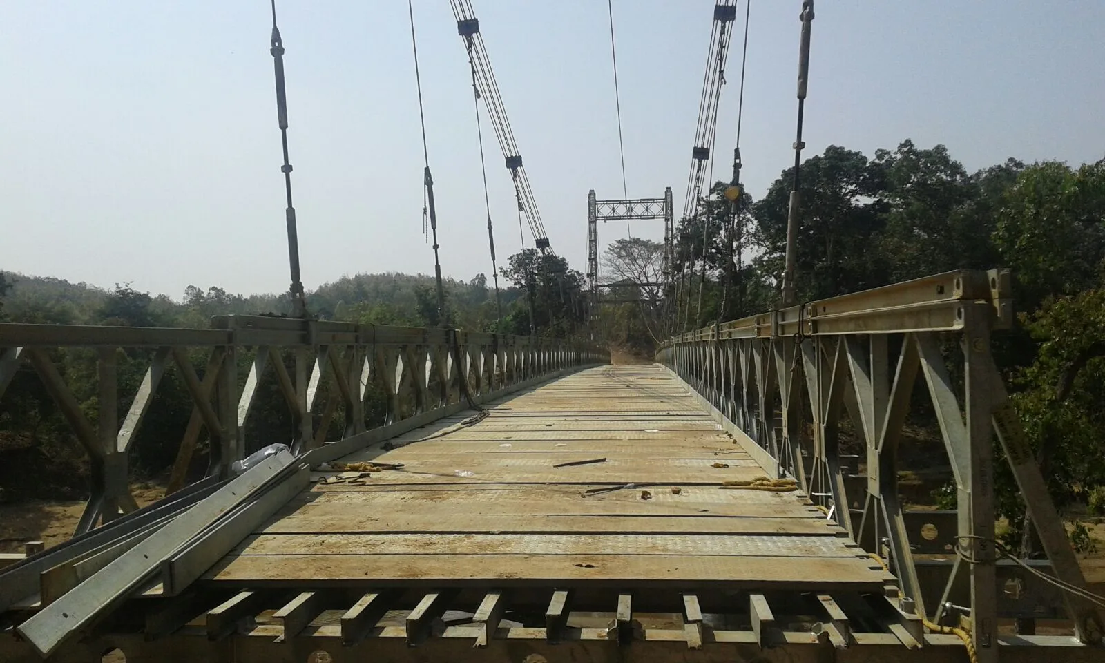 Bailey Suspension Bridge, ITDA, GoO